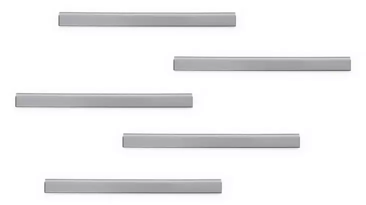 DURAFIX magneettikisko 210mm hopea - Taulutarvikkeet - 470623 - 1