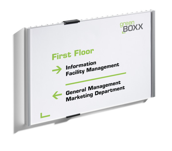 INFO SIGN taulu 297x210 mm Hopea - Infotaskut, julistekehykset - 480723 - 1