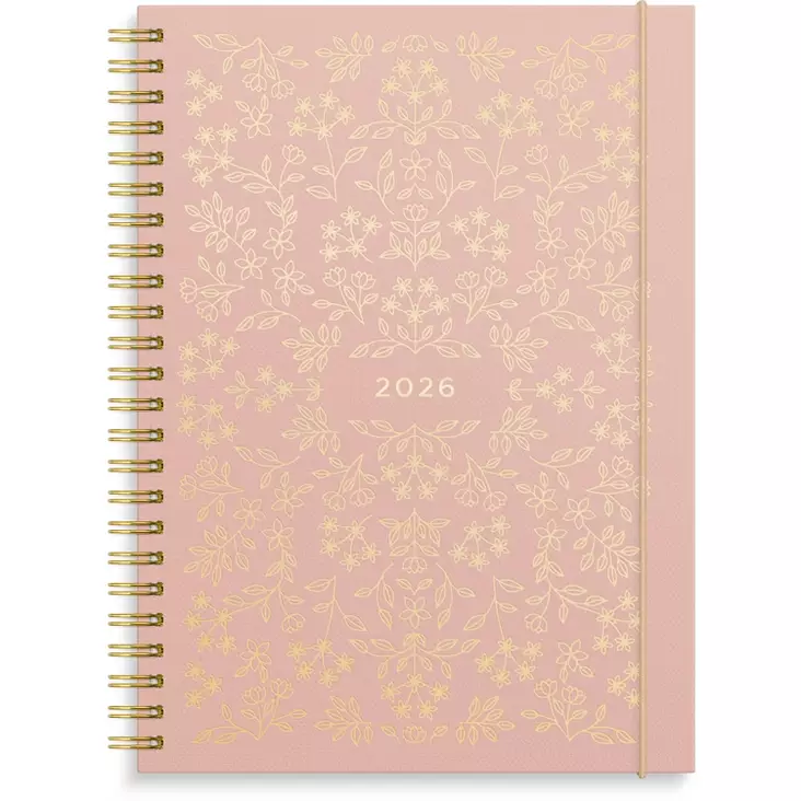 Kalenteri 2026 Life Planner Pink - Pöytäkalenterit - 398123 - 1