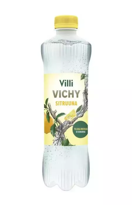 Kivennäisvesi 0,33L VILLI Vichy Sitruuna - Vedet, virvoitusjuomat ja mehut - 3803 - 1