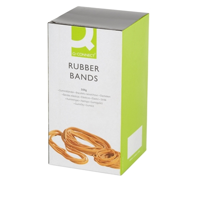 Kumirengas Q-Connect nro 24 1.5X150mm ruskea/500g - Kumirenkaat - 252403 - 2