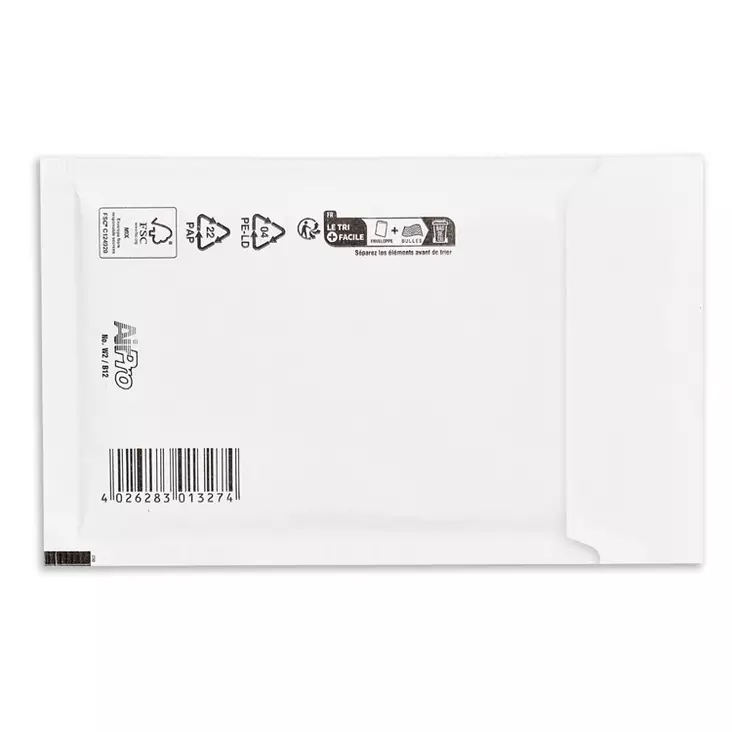 Kuplapussi AirPro 12 x 21,5 cm valk /200 - Postituspussit- ja pakkaukset - 394633 - 1