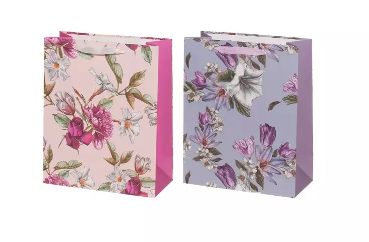 Lahjakassi 26x32x12cm Floral - Lahjapakkaaminen - 173953 - 1