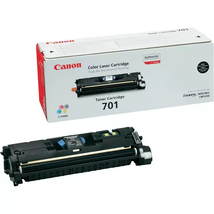 Laserkasetti Canon 701 musta - Canon laserkasetit - 9287A003 - 4