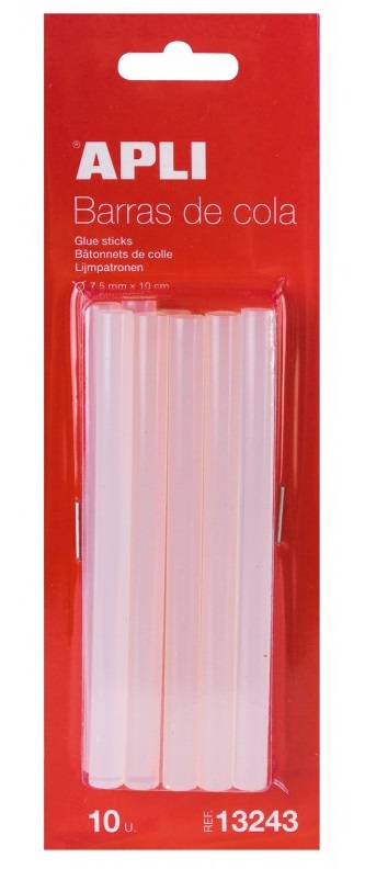 Liimapistoolin liima APLI 7,5mm 10kpl - Lahjapakkaaminen - 13243 - 1