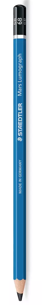 Lyijykynä Mars Lumograph 6B 12kpl / rasia - Lyijykynät - 308623 - 2