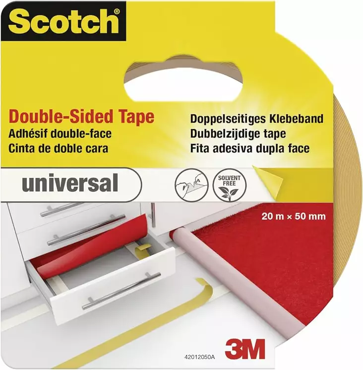 Mattoteippi 3M vahva 20mx50mm 4201 - Pakkaus-, ilmastointiteipit, tarranauhat - 7100174163 - 1