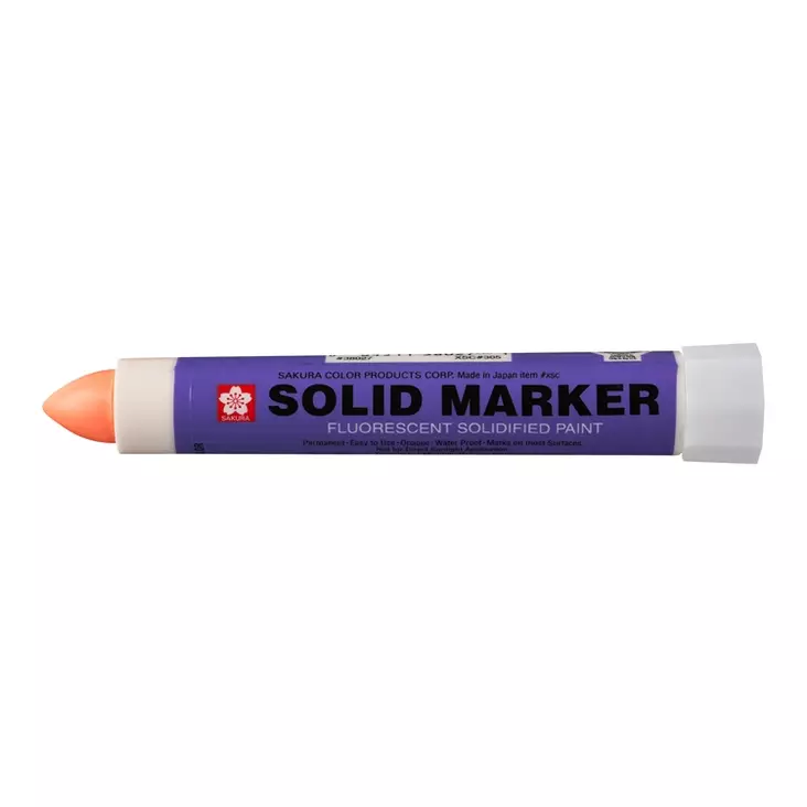 Merkintäkynä Sakura Solid Marker XSC-T neonoranssi - Merkkauskynät, -tussit - 72323 - 1