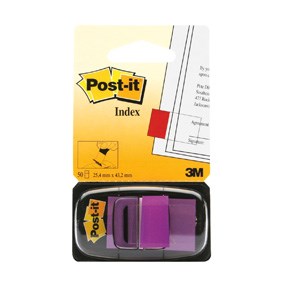 Merkkaaja Post-it 25,4x43,2 purple - Teippimerkit, merkkaajat - 7000144933 - 1