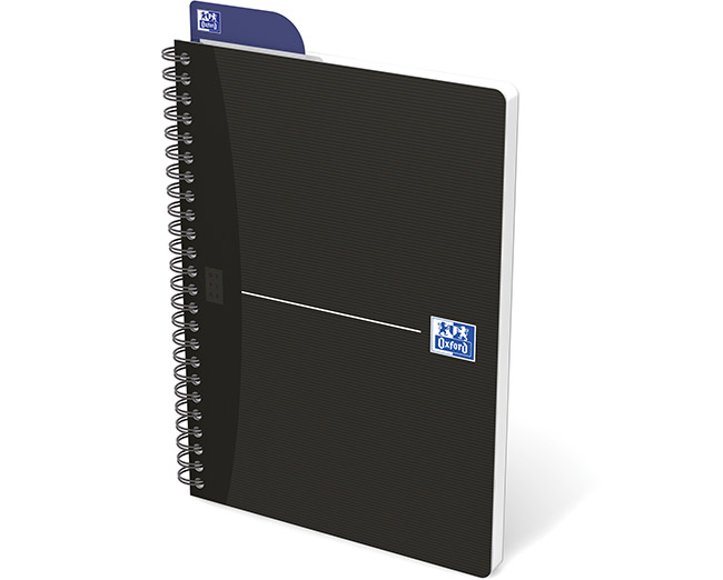 Muistikirja kierre Oxford Smart Black A5/90 7mm viivat - Muisti- ja konttorikirjat - 82543 - 1
