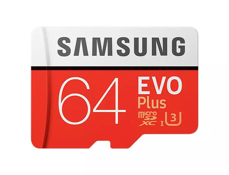 Muistikortti Micro SDXC EVO PLUS 64GB Class 10 - Muistitikut, CD-, DVD-levyt - SAM32173 - 1