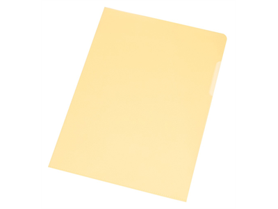 Muovitasku Q-Connect A4 PP120 LPS/10 keltainen - Muovitaskut - 204073 - 1