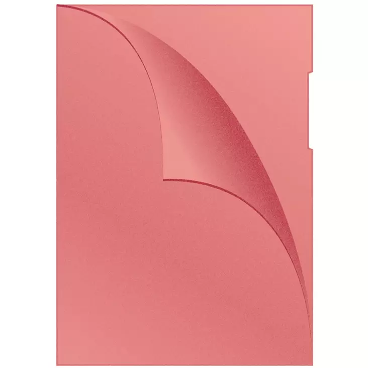 Muovitasku Q-CONNECT A4 PP120 LPS pun/100 - Muovitaskut - 394923 - 1