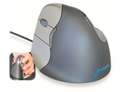 Optinen pystyhiiri Evoluent V4 PS2/USB vasenkätinen - Pystyhiiret - 393293 - 1