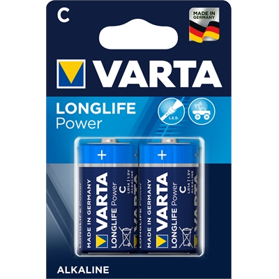Paristo Varta Longlife Power C/2 - Paristot, varavirtalähteet - 252073 - 2