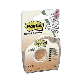 Peitenauha Post-it 652 8.4mmX18m 2-R irrotettava - Korjauslaitteet - 228203 - 1