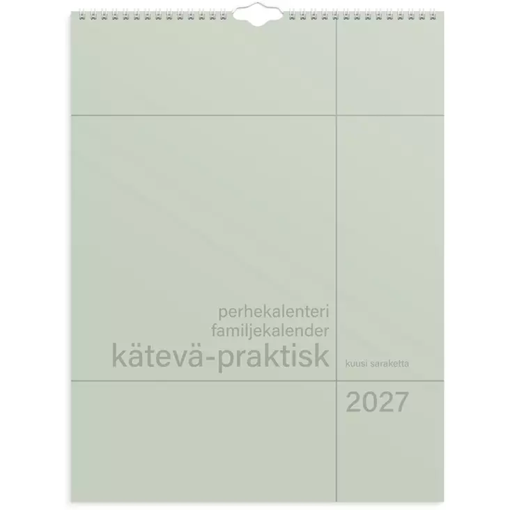 Perhekalenteri 2027 Kätevä - Seinäkalenterit - 10203 - 1