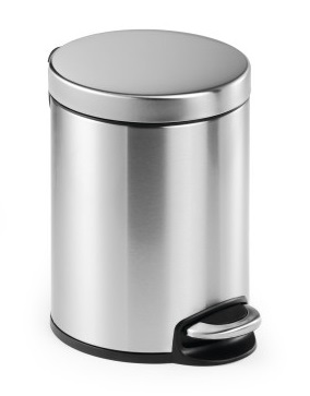 Polkuroska-astia Durable 5L teräs - Paperikorit, roskakorit - 340023 - 1