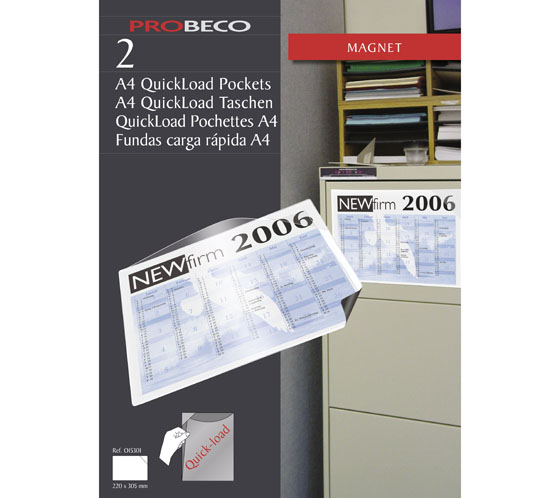 PROBECO QUICKLOAD MAGNEETTITASKU A4/2 - Tarrataskut - 63223 - 1