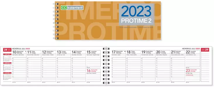 Protime 2 eko 2023 pöytäkalenteri - Pöytäkalenterit - 3203 - 1