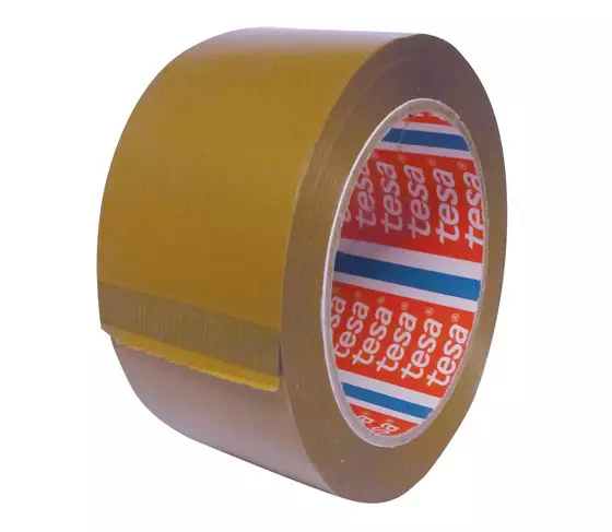 PVC TESA 4100 50MMX66M RU PAKKAUSTEIPPI - Huomio- ja pakkausteipit - 61803 - 1