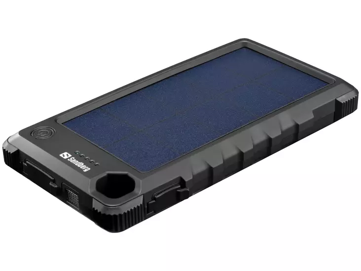 Sandberg Outdoor Solar Powerbank 10000 mAh - Laturit ja varavirtalähteet - SDG420-53 - 2