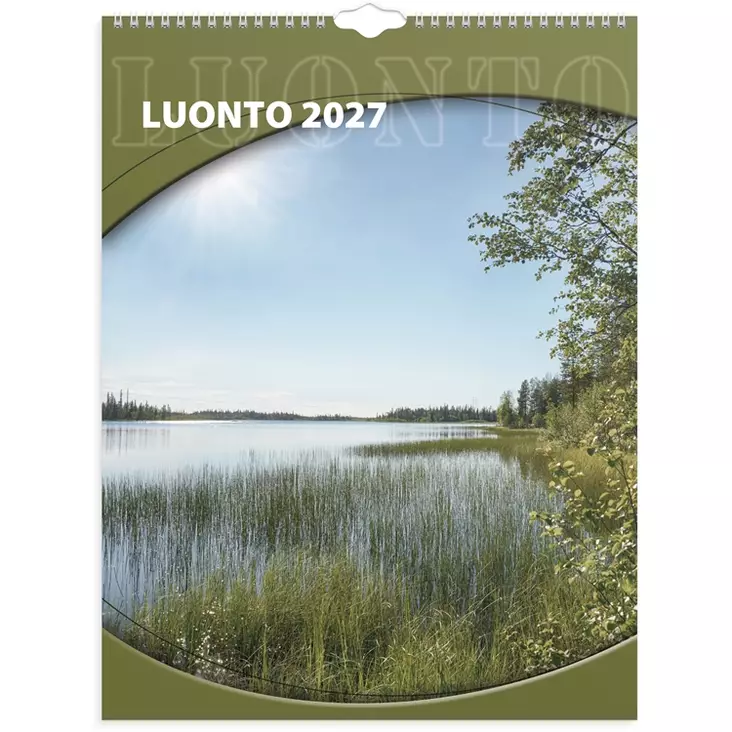 Seinäkalenteri 2027 Luonto - Seinäkalenterit - 10193 - 1