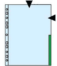 Signaalitasku A4 120my Vihreä - Kansiotaskut - 128623 - 1