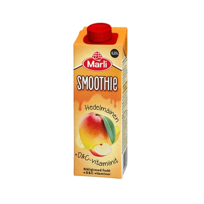 Smoothie Marli hedelmäinen D&C -vitamiinit 2,5 dl - Smoothiet ja mehukeitot - 269333 - 1