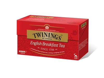 Tee Twinings English Breakfast pussi/25 kpl ltk - Teet - 269123 - 1