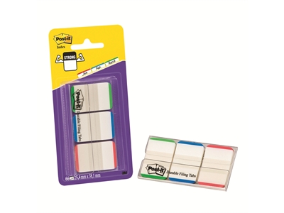 Teippimerkki Post-it Index 686L 25mm 3x22 merkkiä - Teippimerkit, merkkaajat - 631173 - 1