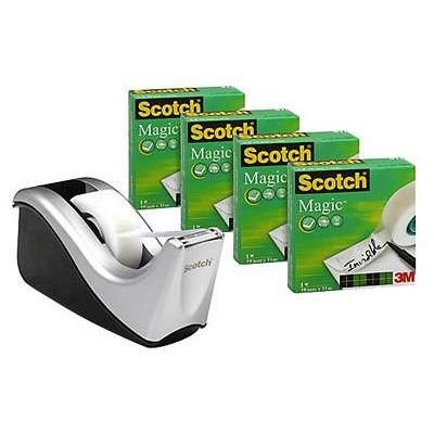Teippi Scotch 810 19X33M 4rll+katkaisulaite C60 - Toimistoteipit, teipinkatkojat - 631103 - 1