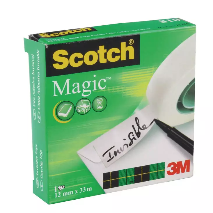 Teippi Scotch Magic810 12mm x 33m - Toimistoteipit, teipinkatkojat - T8101233 - 1