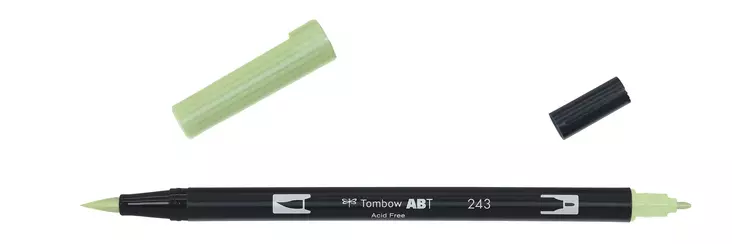 Tombow ABT Dual Brush 243 mint - Taidekynät - TOM11243 - 1