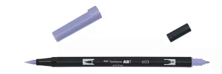 Tombow ABT Dual Brush 603 periwinkle - Taidekynät - TOM11603 - 1