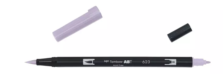 Tombow ABT Dual Brush 623 purple sage - Taidekynät - TOM11623 - 1
