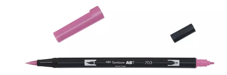 Tombow ABT Dual Brush 703 pink rose - Taidekynät - TOM11703 - 1