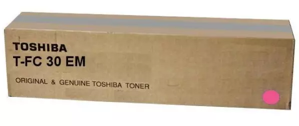 Toshiba Toner T-FC30EM / 6AJ00000283 Magenta Standard - Toshiba laserkasetit - 6AJ00000283 - 1
