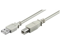 USB2.0 A-B 0,3M M-M - USB-tuotteet - USBAB03 - 1