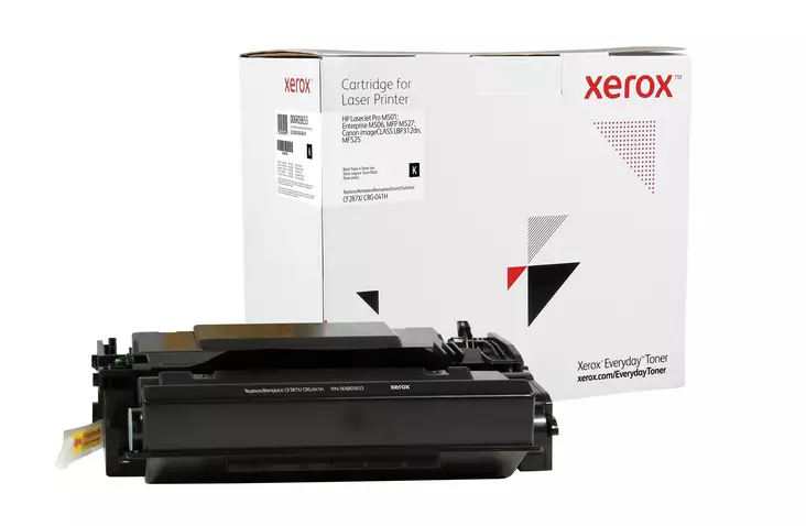Xeros Everyday High Yield värikasetti musta HP 87X 18K - Hp laserkasetit - 006R03653 - 1