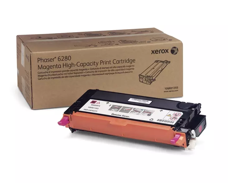 Xerox Phaser 6280 magenta HC toner 5.9K - Xerox laserkasetit - 106R01393 - 1
