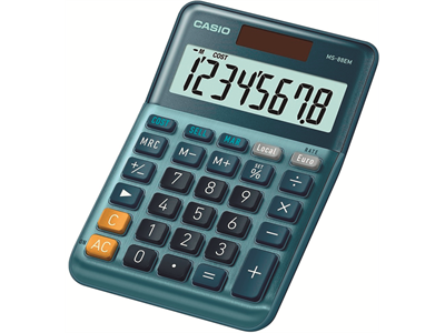 Pöytälaskin Casio MS-88EM - ATK Pikatukku verkkokauppa