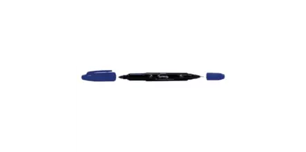 Huopakynä Twin marker 0,3/1-2mm sininen - Merkkauskynät, -tussit - 5719644 - 1