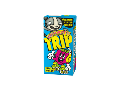 Mehujuoma Mehukatti Trip vadelma 2dl /27kpl - Vedet, virvoitusjuomat ja mehut - 269174 - 2