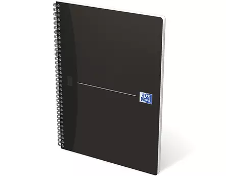 Muistikirja kierre Oxford Smart BlackA4/90, 7mm viivat - Muisti- ja konttorikirjat - 82544 - 1
