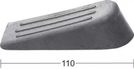 Ovikiila harmaa kumi pituus 110mm - Työpistetarvikkeet - 8094 - 1