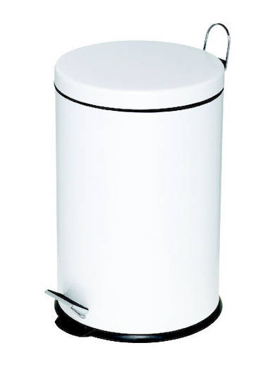 Roskakori 20L polkimella, valkoinen - Paperikorit, roskakorit - 129984 - 1