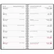 2-viikon pöytäkalenteri Eco 2027 musta - Pöytäkalenterit - 10164 - 2