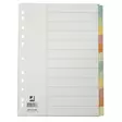 Hakemisto Q-Connect blanco kartonki A4 12-os värilajitelma - Hakemistot, rekisterit - 17694 - 1