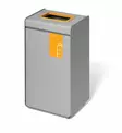 DURASORT® 55L kierrätettävien materiaalien keräysastia keltainen muoville - Paperikorit, roskakorit - 321204 - 1